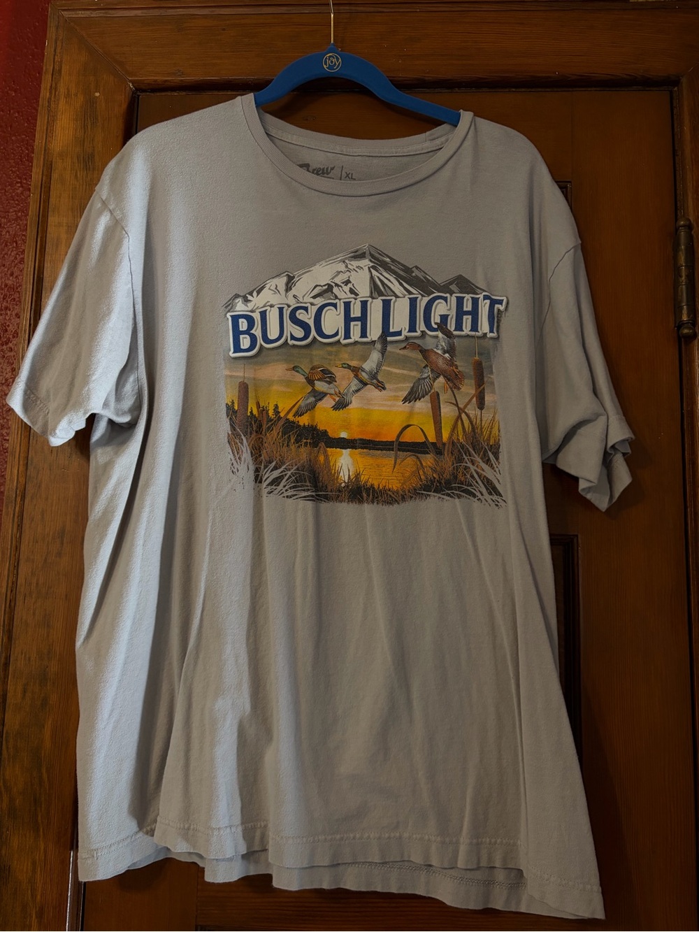 Men’s Short Sleeve Graphic Tee - Light Gray